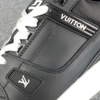 LV Trainer Calf Leather 'Matte Black'