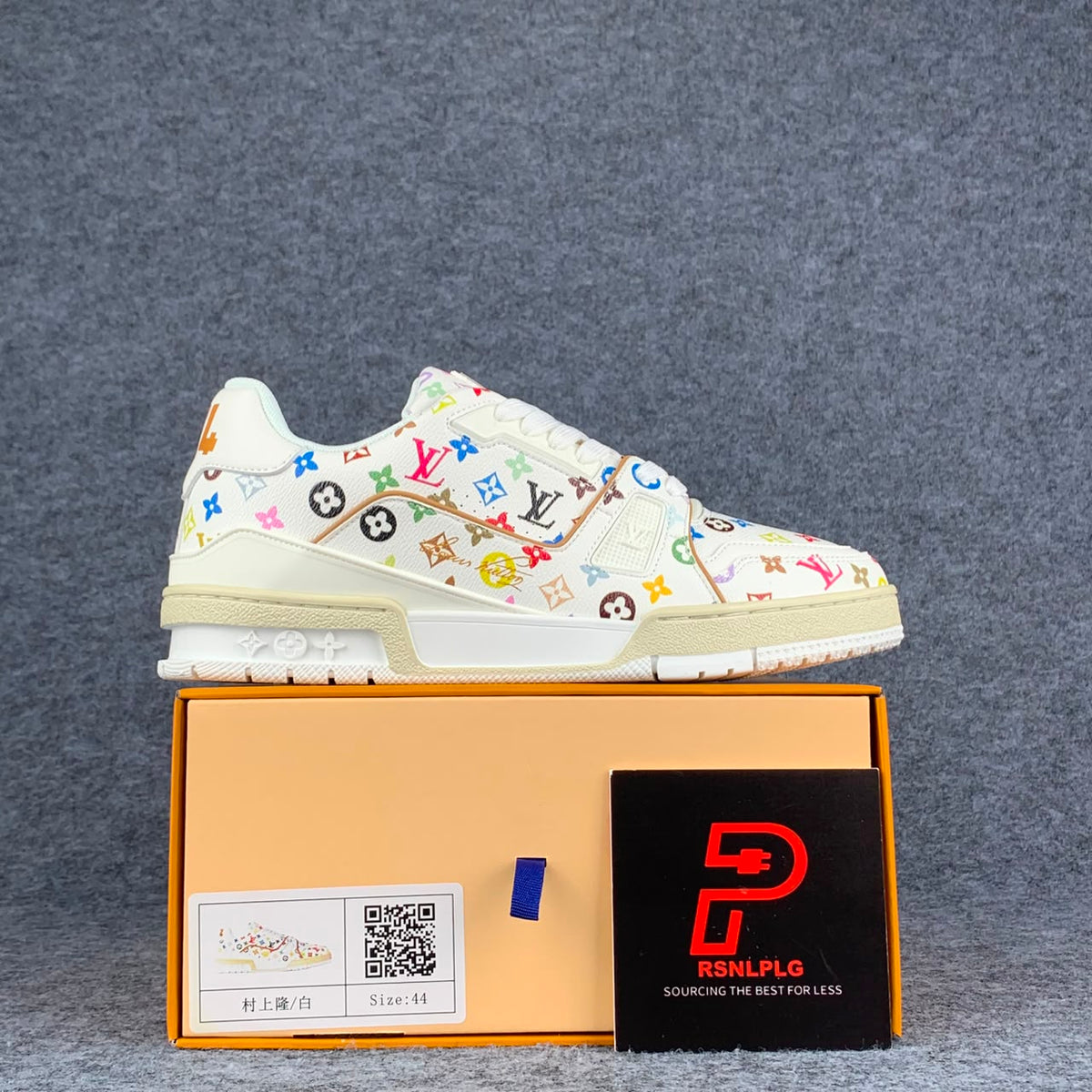 Takashi Murakami x LV Trainer 'White' (B-Grade Version)