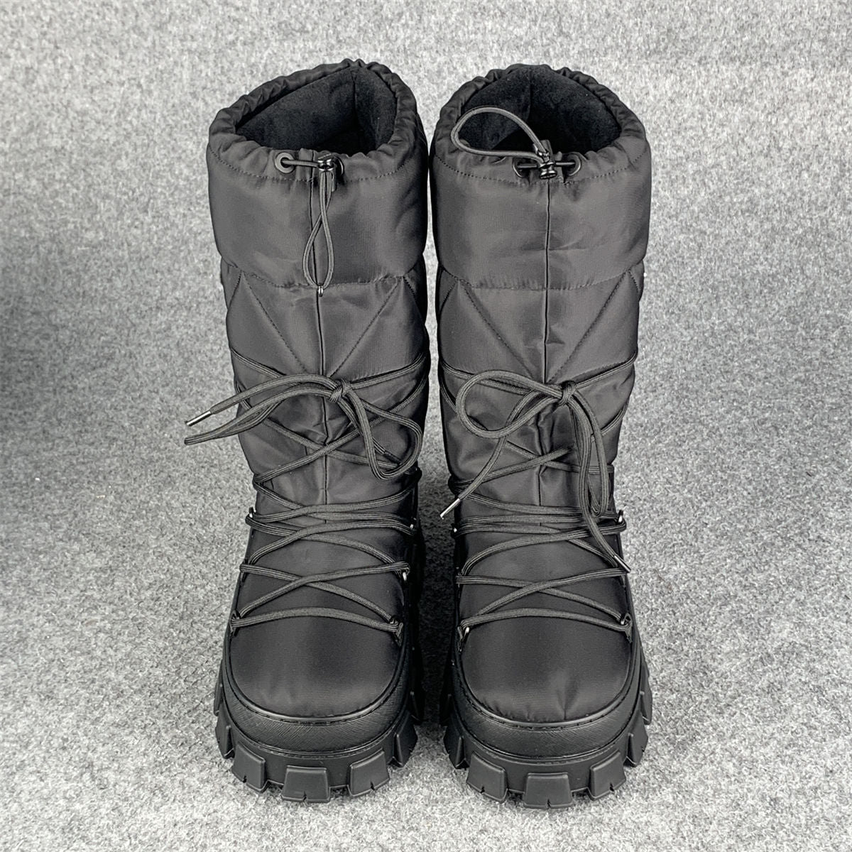 Prada Recycled Nylon Moon Boots