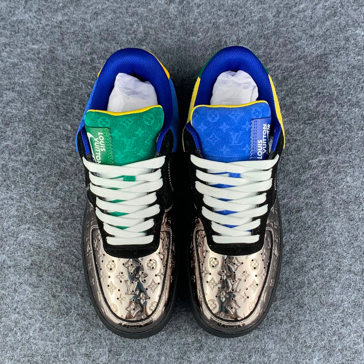 LV x Air Force 1 Low 'Multi-Color Patchwork'