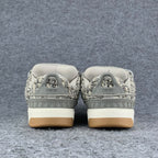 Dior B9S Skater Sneakers 'Grey Tweed Suede'