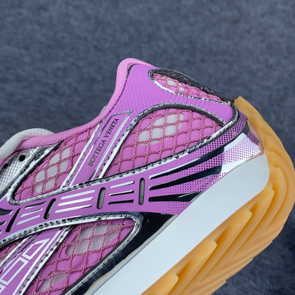 Bottega Veneta Wmns Orbit Sneaker 'Gloss Silver' (EU Warehouse, No QC)