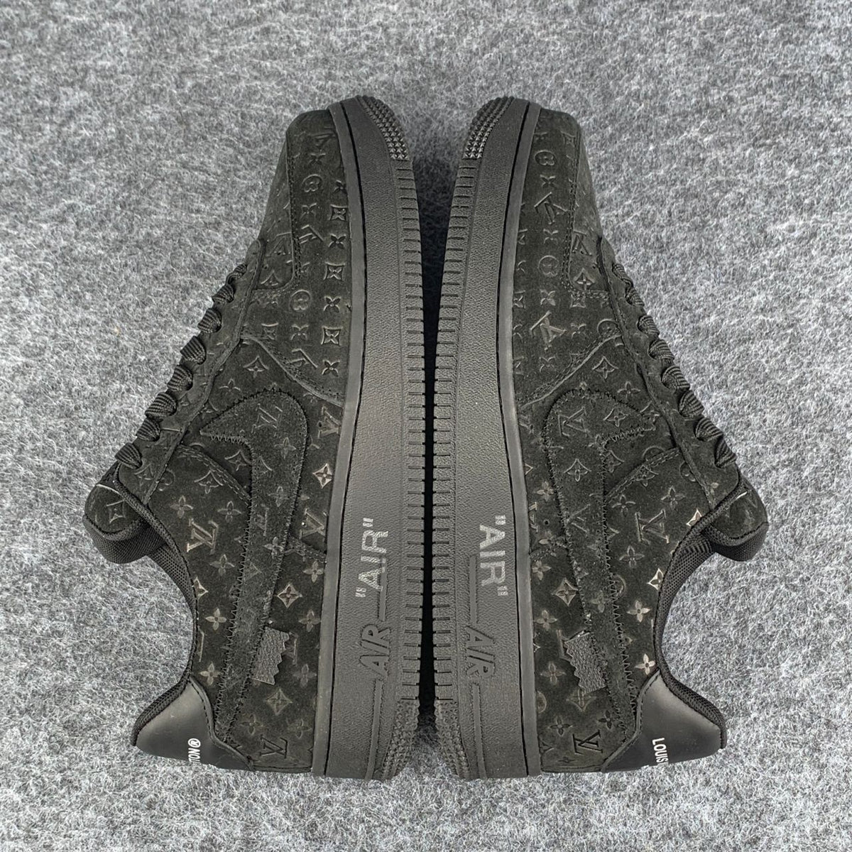 Louis Vuitton x Nike Air Force 1 Low 'Triple Black'