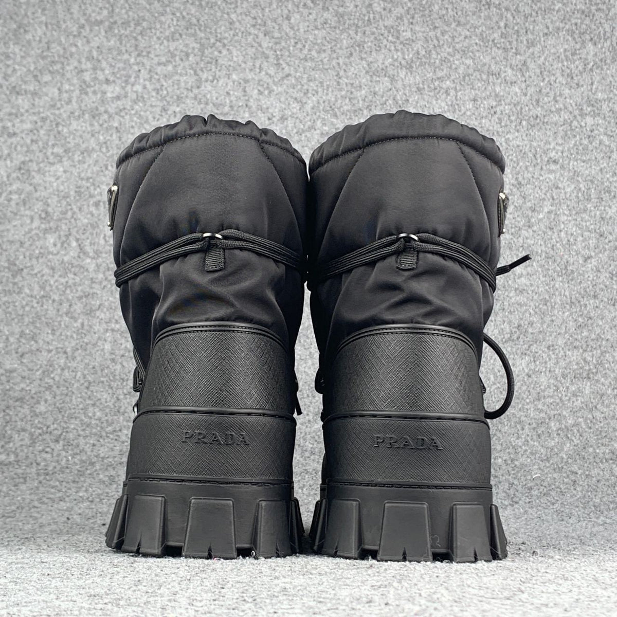 Prada Re-Nylon Gabardine Après-Ski Boots