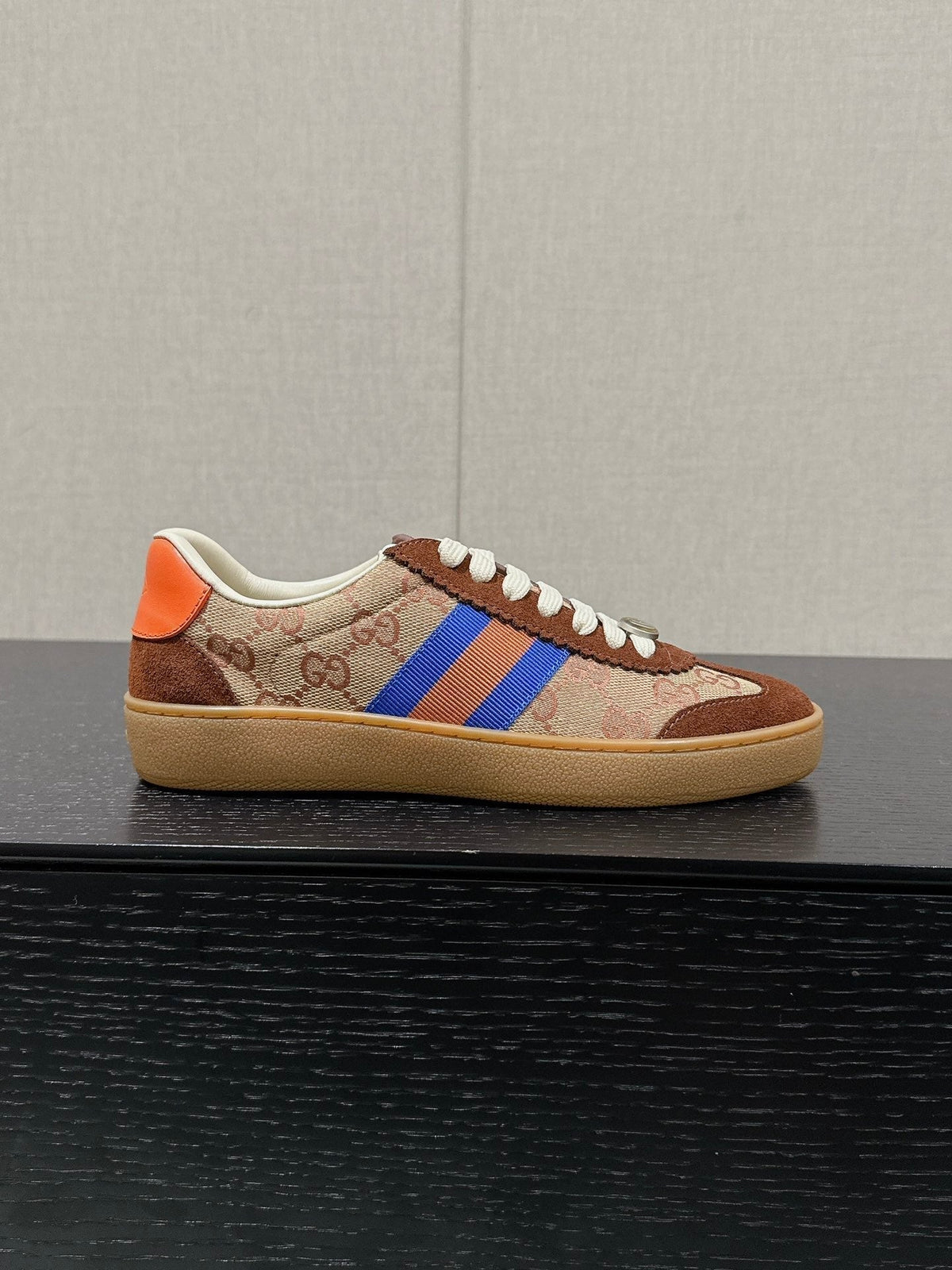 GG & ADIDAS GAZELLE SNEAKER BROWN SUEDE